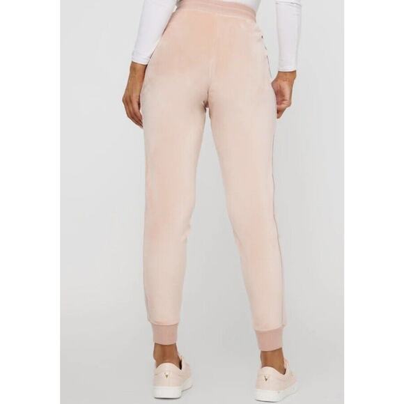 Guess Deck Velour Rose Bliss Woman Jogger Size Large NWT $49 - Picture 2 of 12
